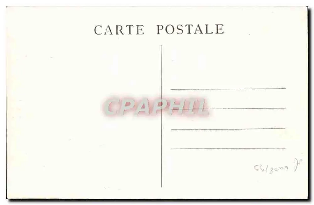 Tipo de Arlesienne — Foto E. Barral, Arles — n°1 da série - Verso