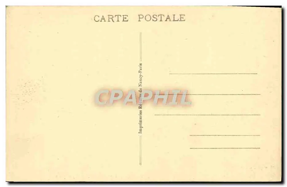 Arles - Portal der Kirche Saint-Trophime, der Tympan — Imprimerie Réunies de Nancy-Paris, n°32 - Rückseite