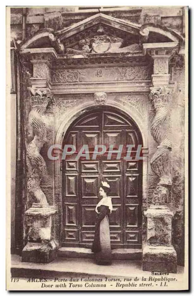 Arles - Torquillen-Tor - rue de la République - Sélectya, n°119 - Vorderseite