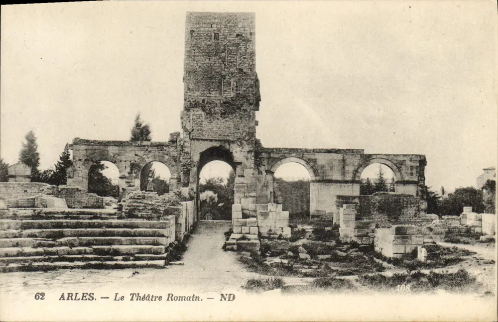 Arles — Het Romeinse Theater — ND - Voorkant