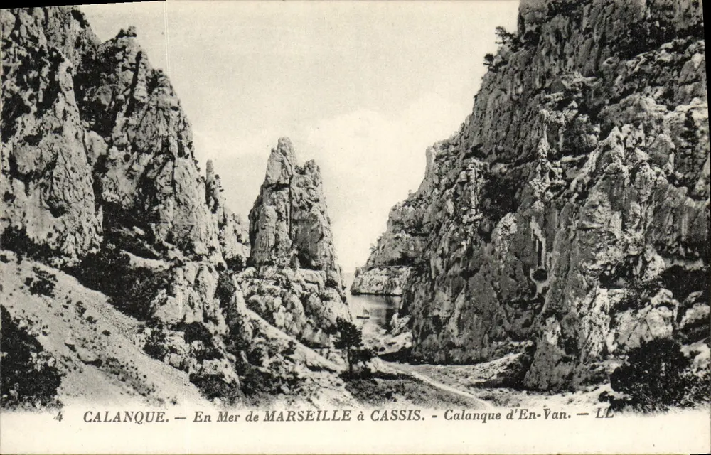 Calanque d'En-Van — En Mer de Marseille à Cassis — LL - Vorderseite