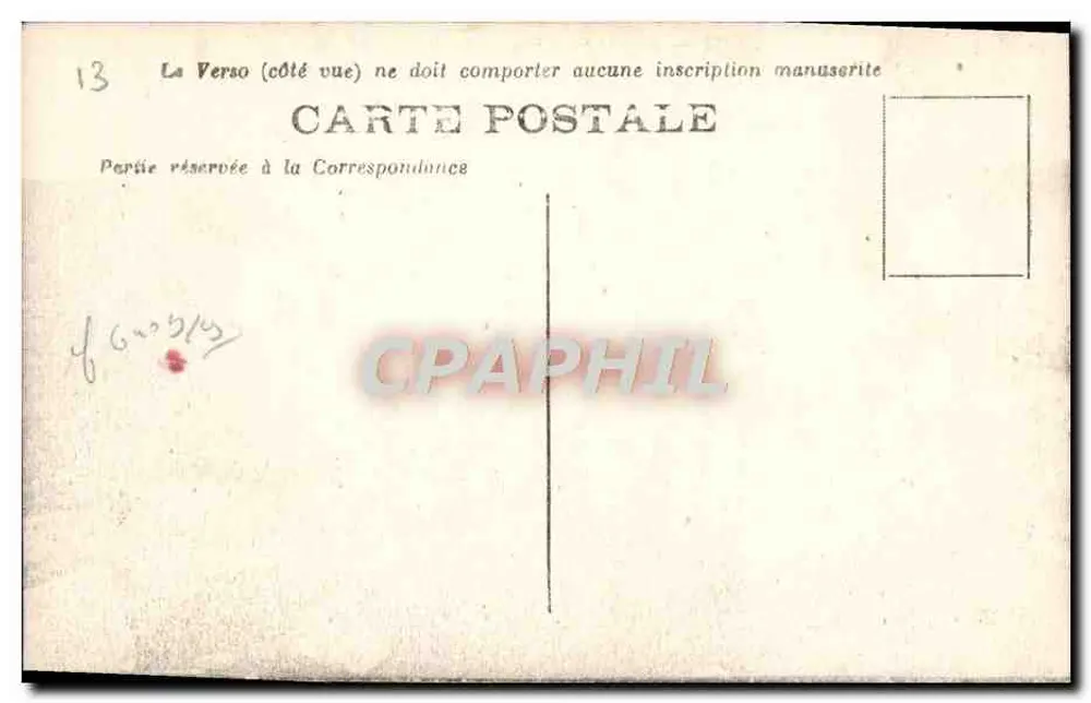 Istres — Rand van het meer van Berre (N° 2) — Collectie L. A. - Achterkant