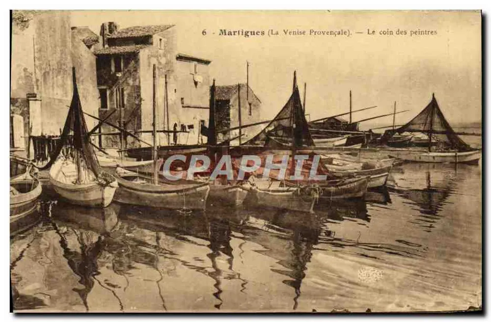 Martigues (La Venise Provençale) — Der Malerwinkel - Vorderseite