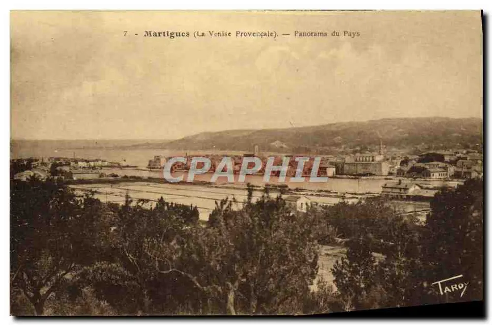 Martigues (A Veneza Provençal) — Panorama do País — Tardy - Frente