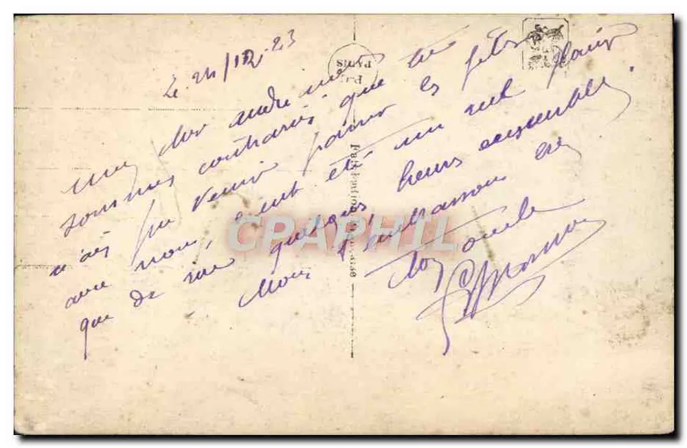 Rannego poranka — G. Plasse — Salon. 36. - Rewers