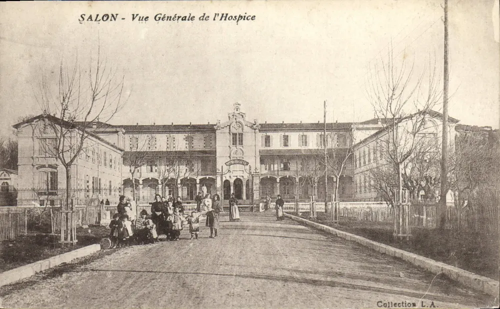 Salon - Allgemeiner Blick auf das Hospiz — Sammlung L.A. - Vorderseite