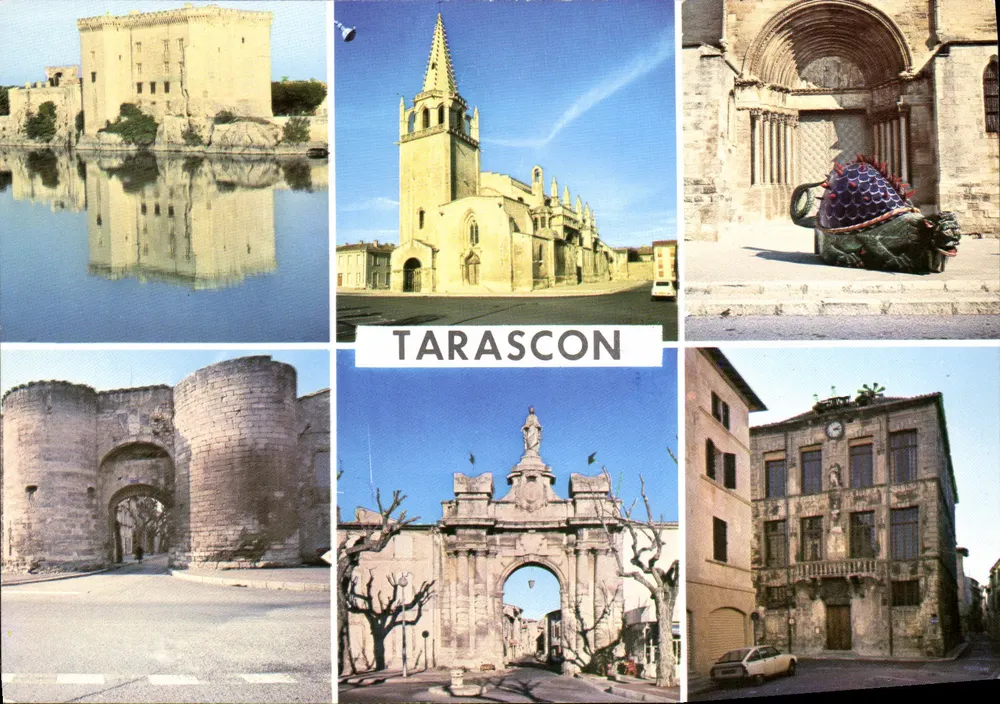 Tarascon — Panoramablick — Georges Roux, n°13 - Vorderseite