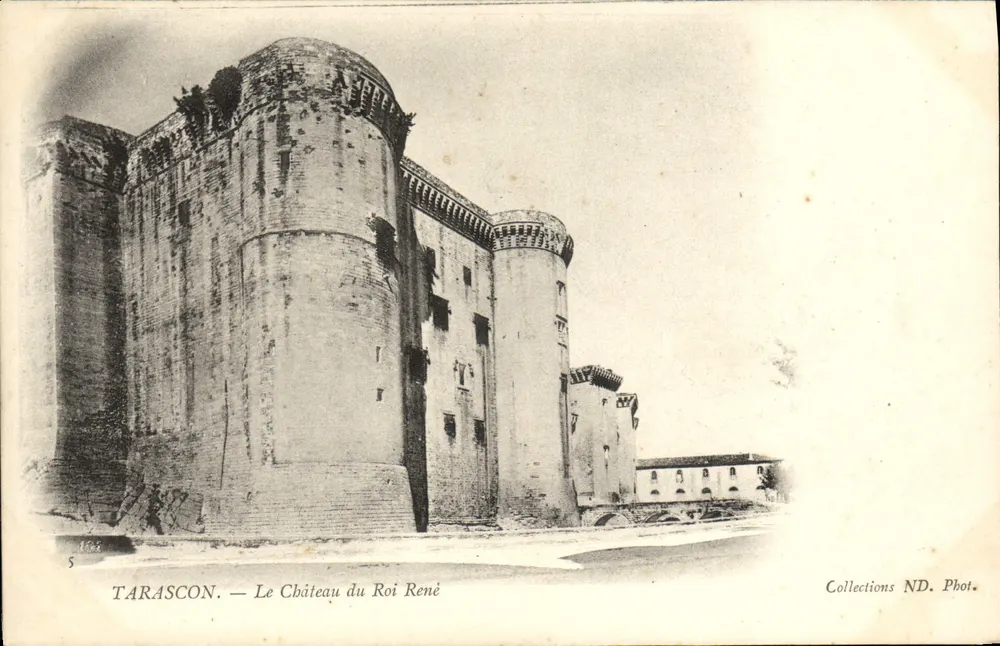 Tarascon — O Castelo do Rei René — Coleções ND. Fot. - Frente