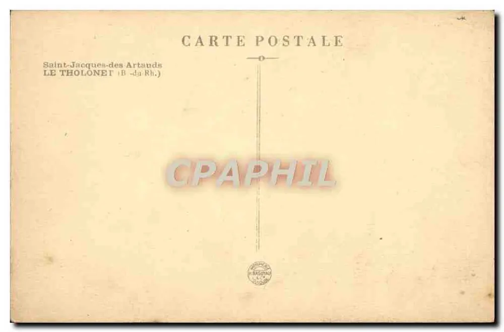 Messe Guéret 1931 — Großer Preis — Établissements La Bétaline - Rückseite
