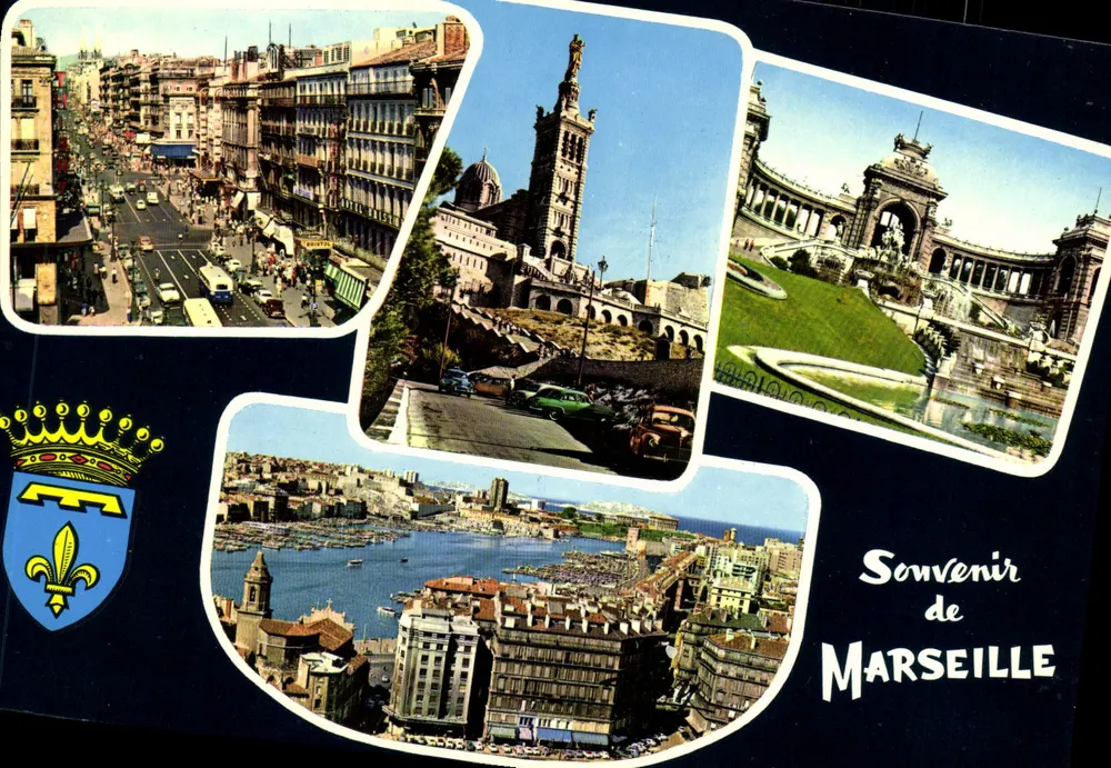 Marseille — Erinnerung an Marseille — Edition Tardy - Vorderseite