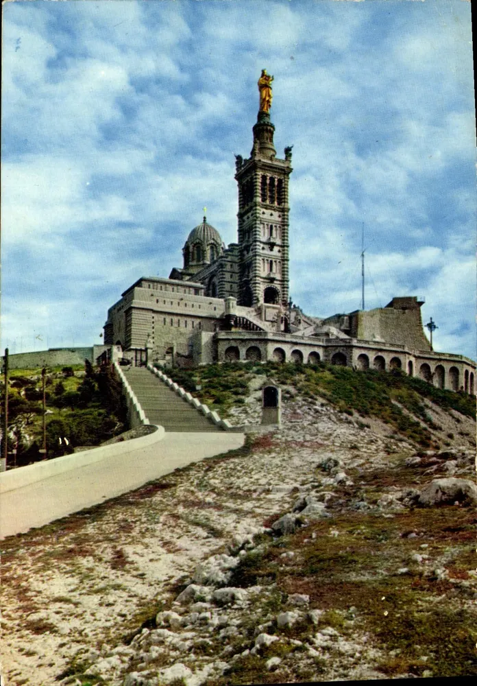 Basílica Nossa Senhora da Guarda — Marselha — n°0002 - Frente