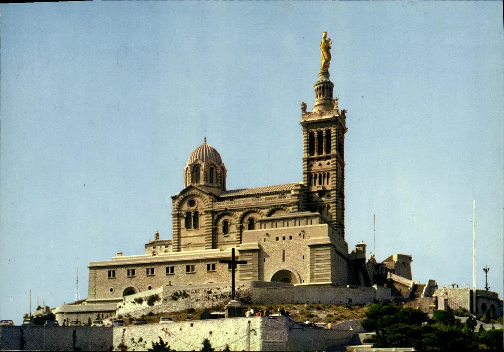 Basílica Nossa Senhora da Guarda — Marselha — Edições da França - Frente
