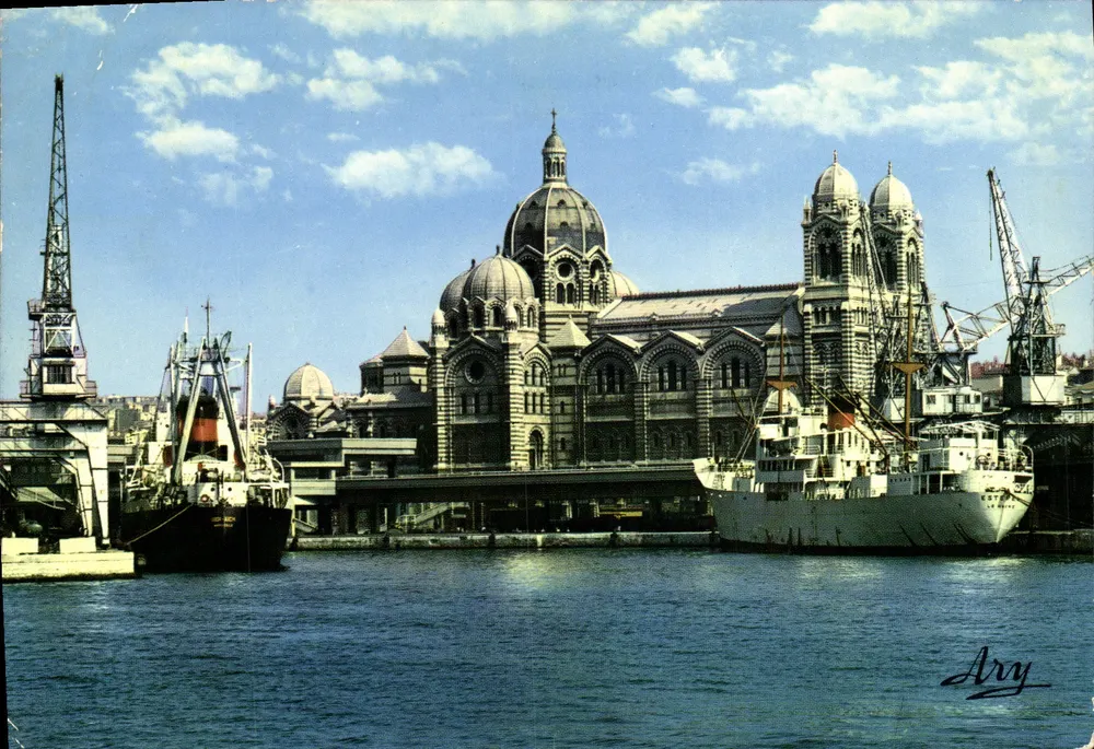 Die Kathedrale von la Joliette — Marseille — Edition Tardy - Vorderseite