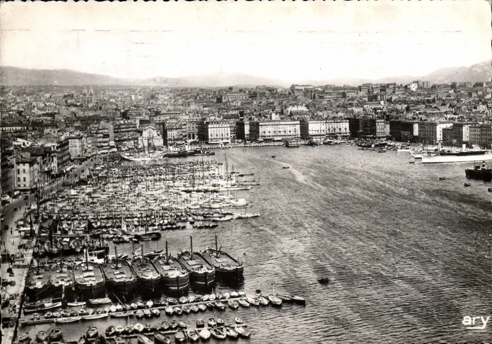 Panorama sobre o Porto — Marselha — editor ary, n° 204 - Frente