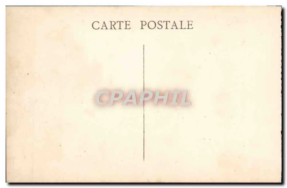 Marseille — O Forte Saint Jean — Editor não visível, número de série não visível - Verso