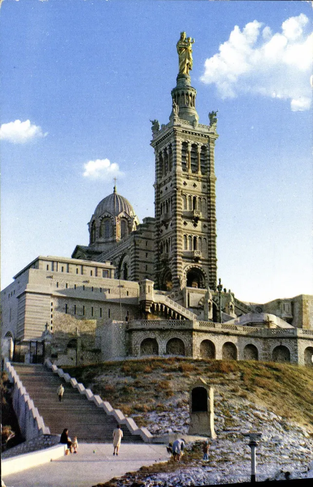 Basiliek Notre-Dame de la Garde — Marseille — Éditions de France - Voorkant