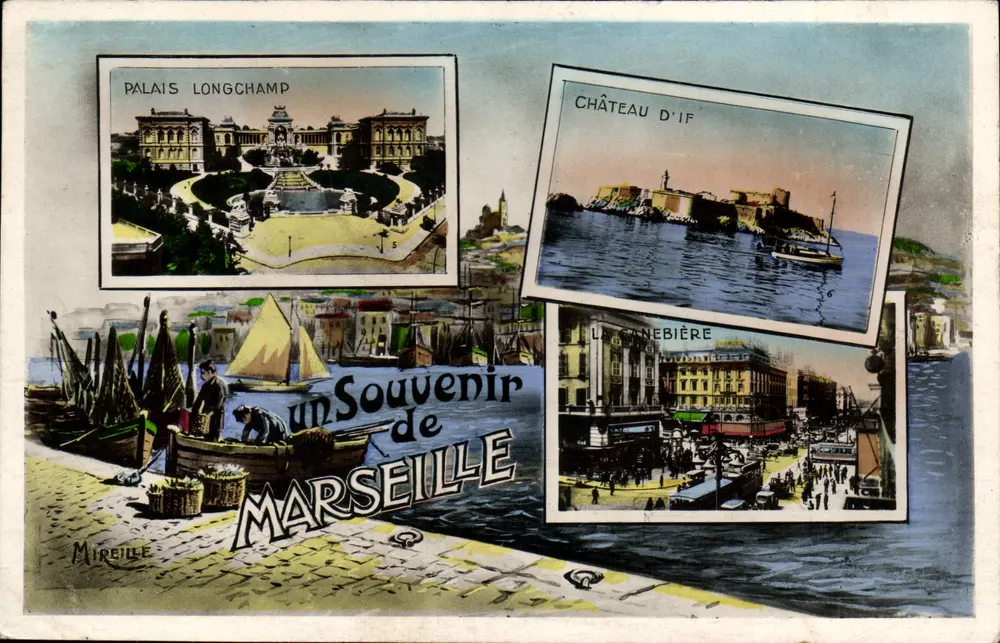 Marseille — Erinnerung an Marseille — Mireille - Vorderseite