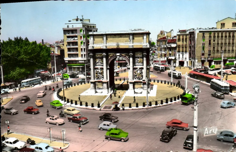 Die Pforte von Aix — Arenas — Edition TARBON, Marseille - Vorderseite