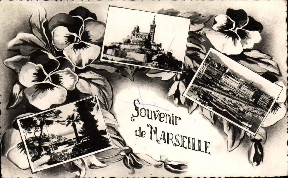 Lembrança de MARSEILLE — editor ASPARD, n°13 - Frente