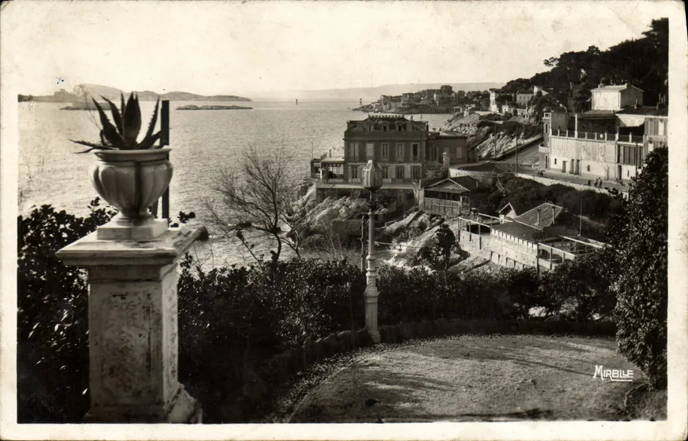 Marseille pittoresk — Die Corniche und die Inseln, Ansichten von der Reserve — Mireille - Vorderseite