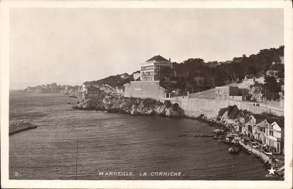 Marselha. A Corniche — Estrela, n°5 - Frente