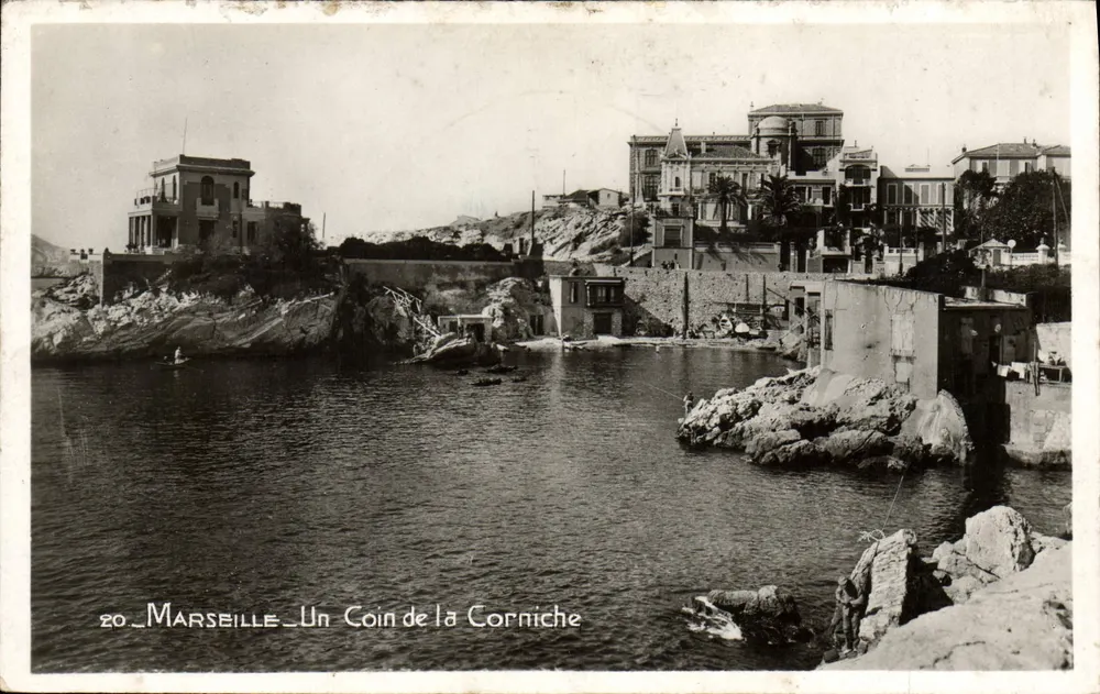 Marseille — Um Canto da Corniche — Edição « La Cigogne » - Frente