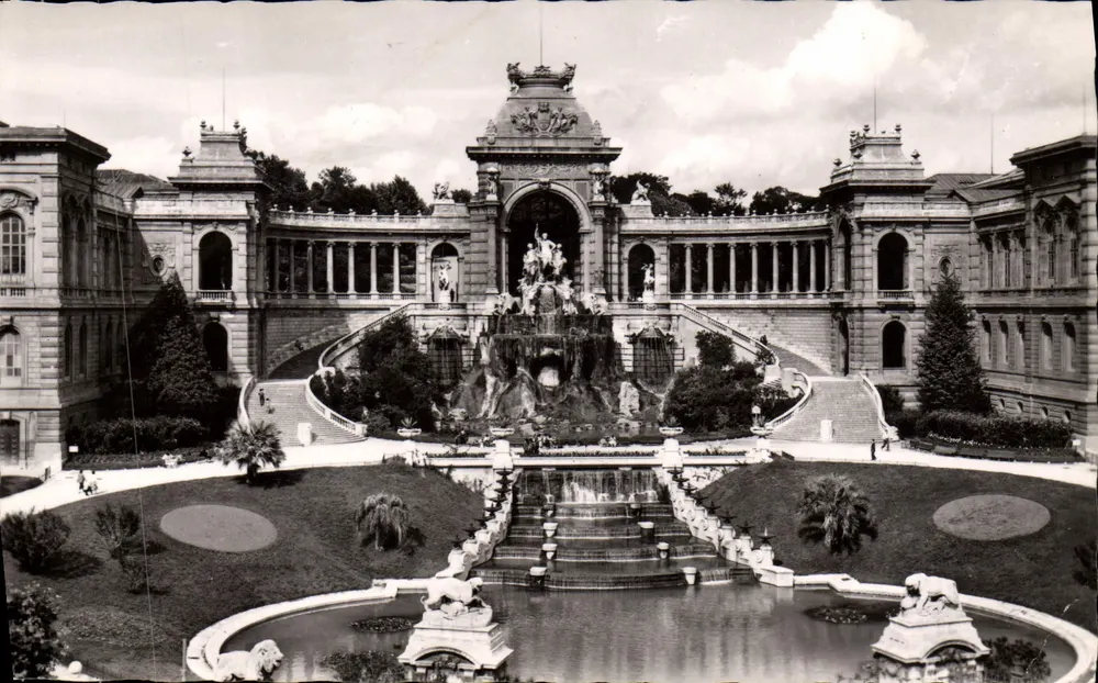 O Palácio Longchamp — Marselha — Éditions Clapier - Frente