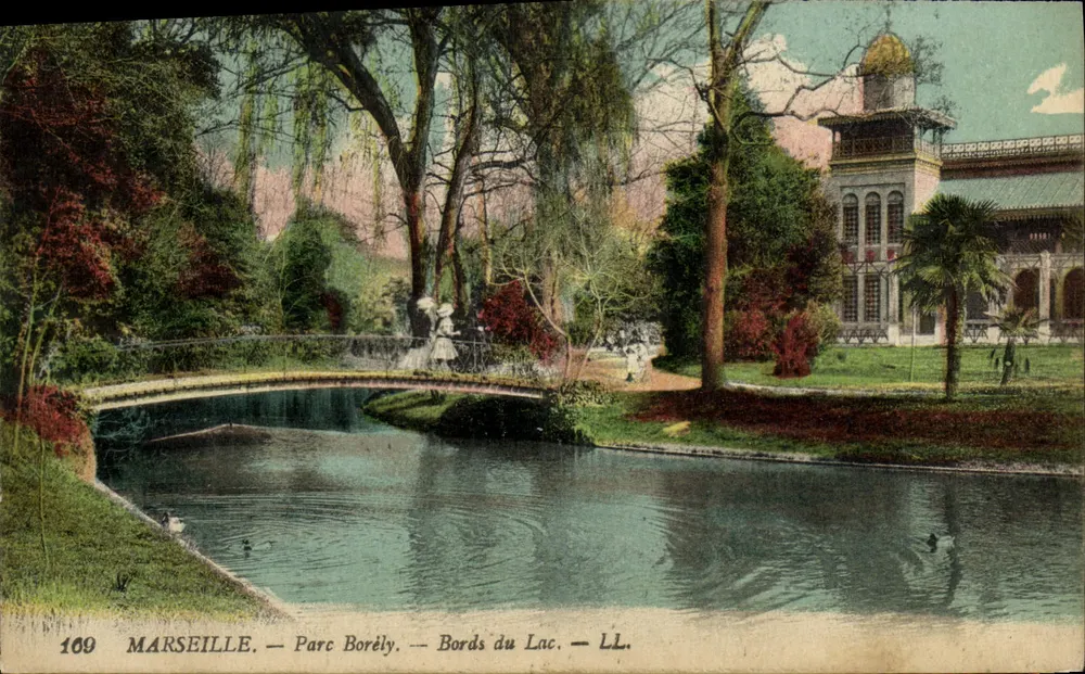 Marselha — Parque Borély — Bordas do Lago — LL. — N° 109 - Frente