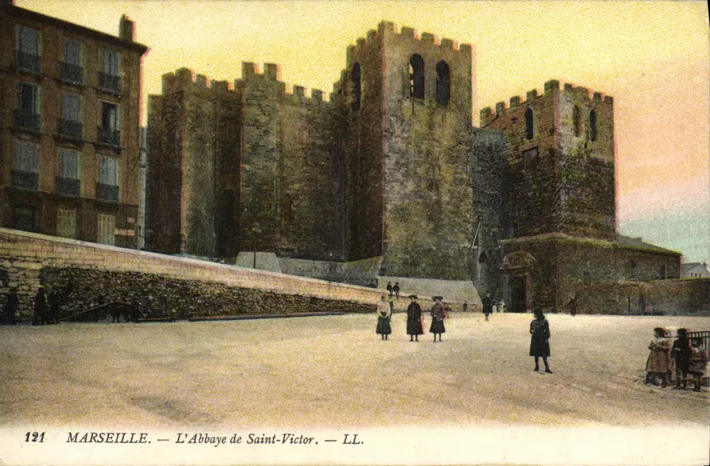 Marseille — A Abadia de São Victor — LL. N° 121 - Frente