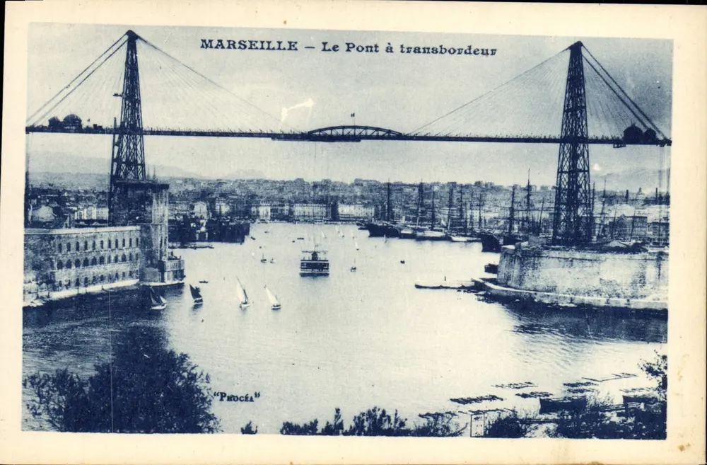 Marselha — O Ponte de transbordo — "Procéa" - Frente
