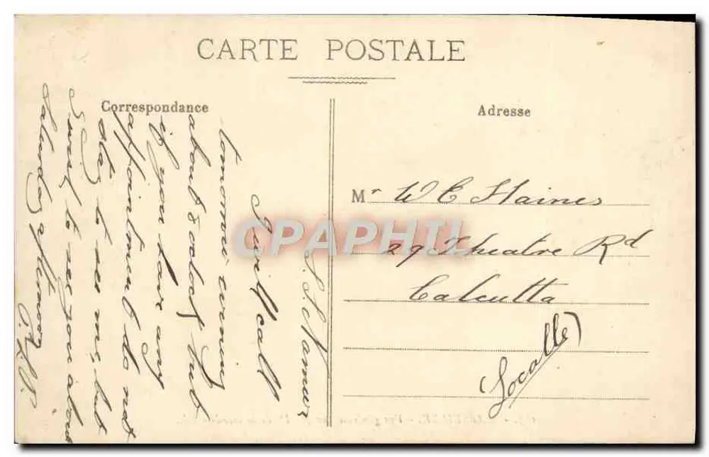 Marseille — Allgemeiner Blick auf Notre-Dame de la Garde — EL. n° 163 - Rückseite