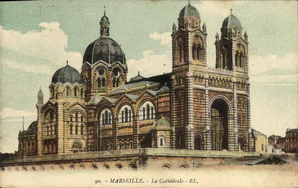 Marselha - A Catedral - EL. - Frente