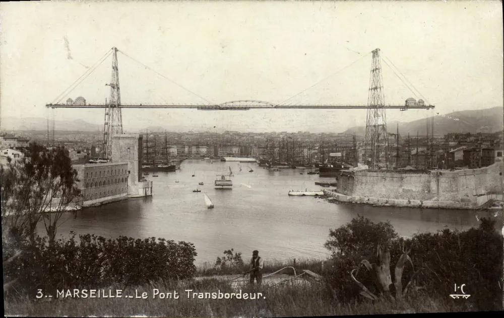 Marseille — O Ponte Transbordeur — I.C. n°3 - Frente