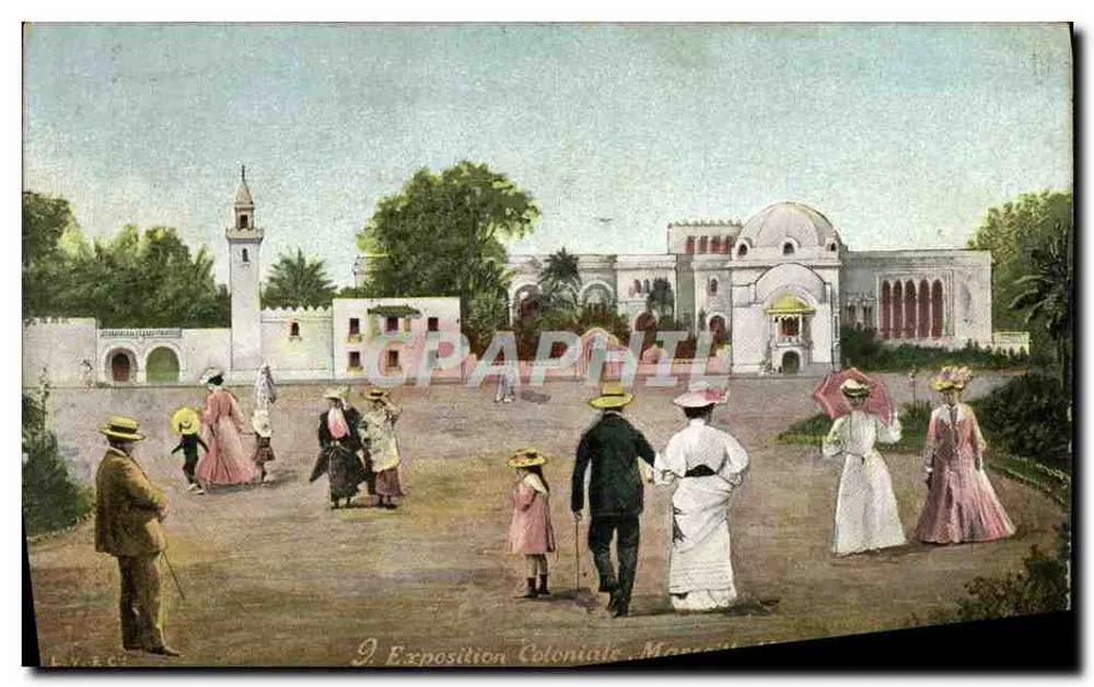 Kolonialausstellung — Marseille — Verlag L. V. & Cie, Nr. 9 - Vorderseite