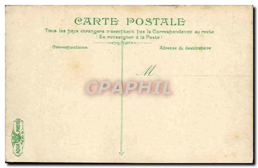 Marseille. Ansicht vom N.D. de la Garde. — Verlag L.V. & Cie - Rückseite