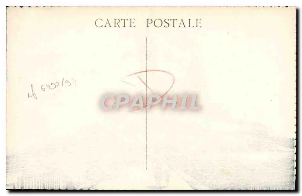 Marseille — Nossa Senhora da Guarda — n° de série 6452/57 - Verso