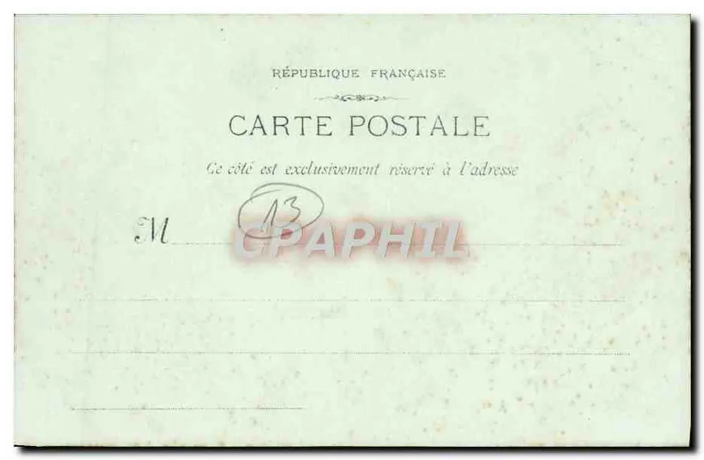 Marselha - 30 - O Quai da Fraternidade — Fototipia E. Lacour - Verso