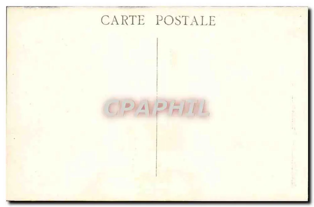 MARSEILLE — Fontaine Cantini — Onbekende uitgever - Achterkant