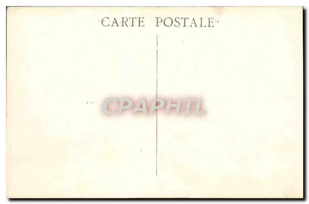 Marseille — O Palácio Longchamp — Editor não indicado, número de série não visível - Verso