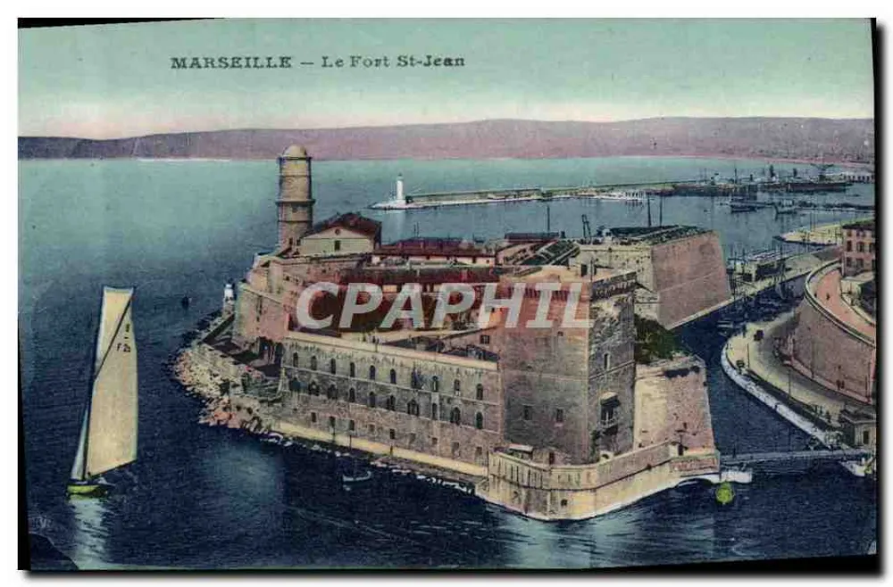 Marseille — O Forte de São João - Frente