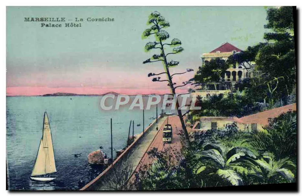 Marseille — A Corniche — Hotel Palace - Frente