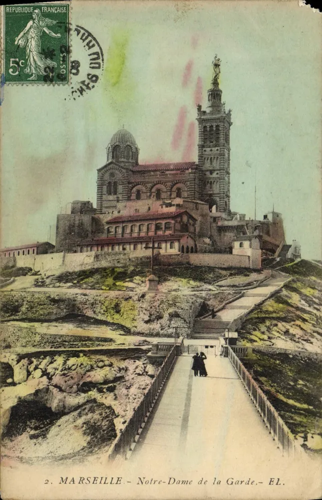 Marseille — Notre-Dame de la Garde — Éditeur EL. - Vorderseite