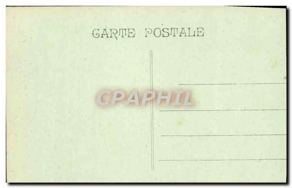 Marselha — Vista Geral — P.B. - Verso