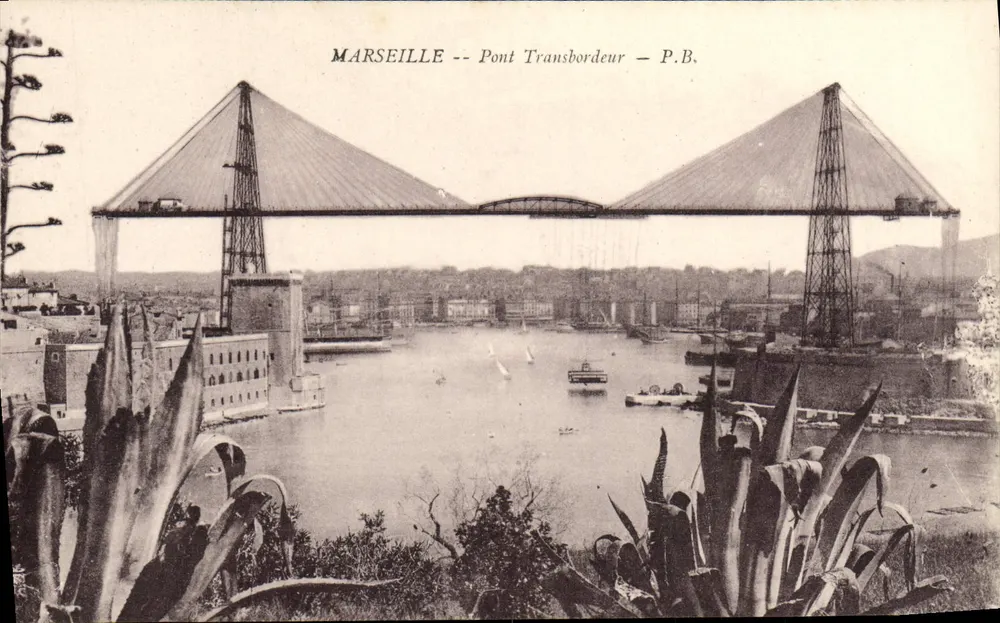 Marseille — Ponte Transbordeur — P.B. - Frente