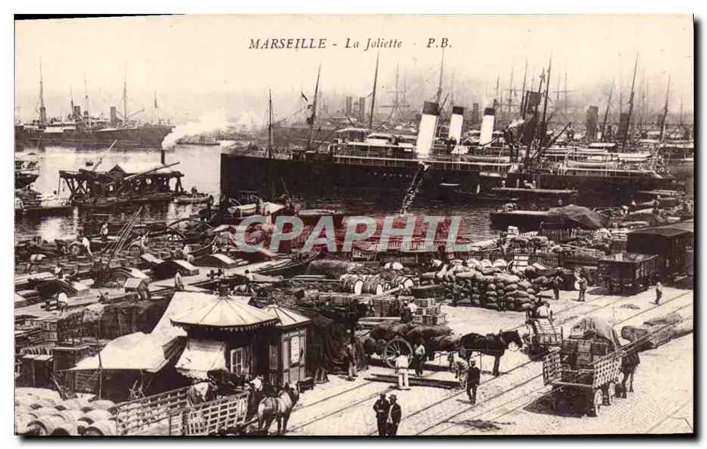 Marselha - La Joliette - P.B. - Frente