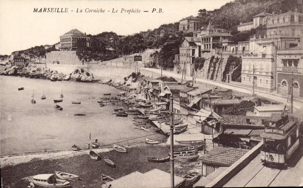 Marseille - A Corniche - O Profeta — P.B. - Frente