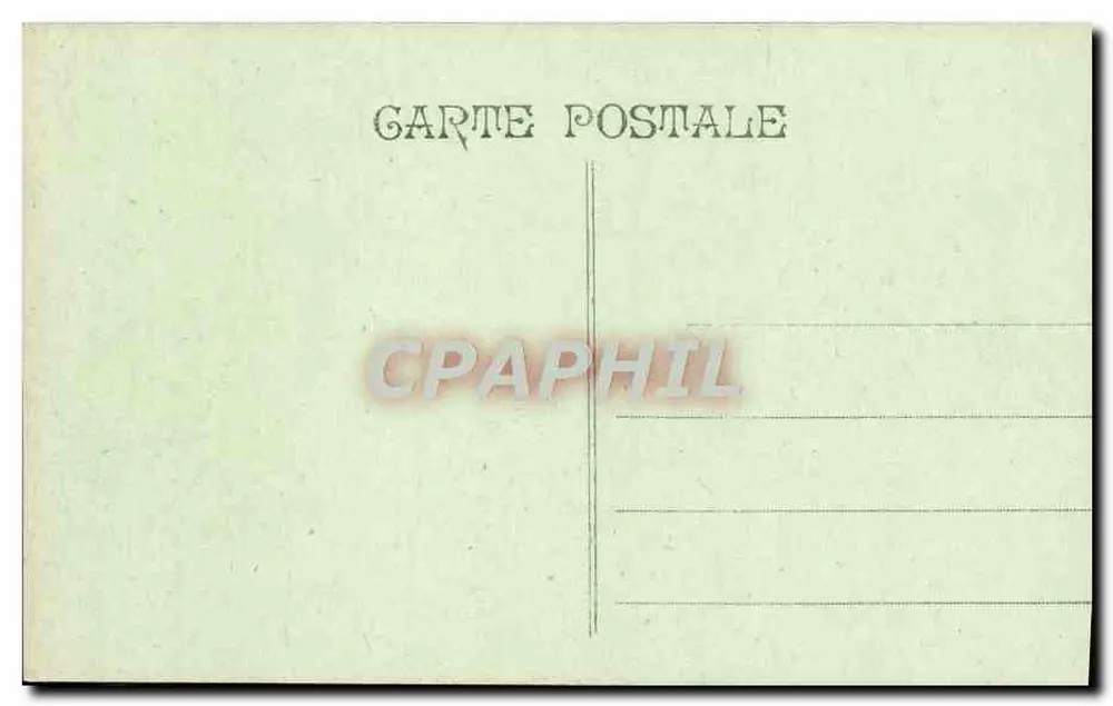 Marseille - A Corniche - O Profeta — P.B. - Verso