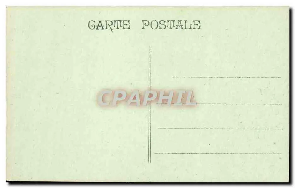 Marseille — Palácio Longchamp — P.B. - Verso