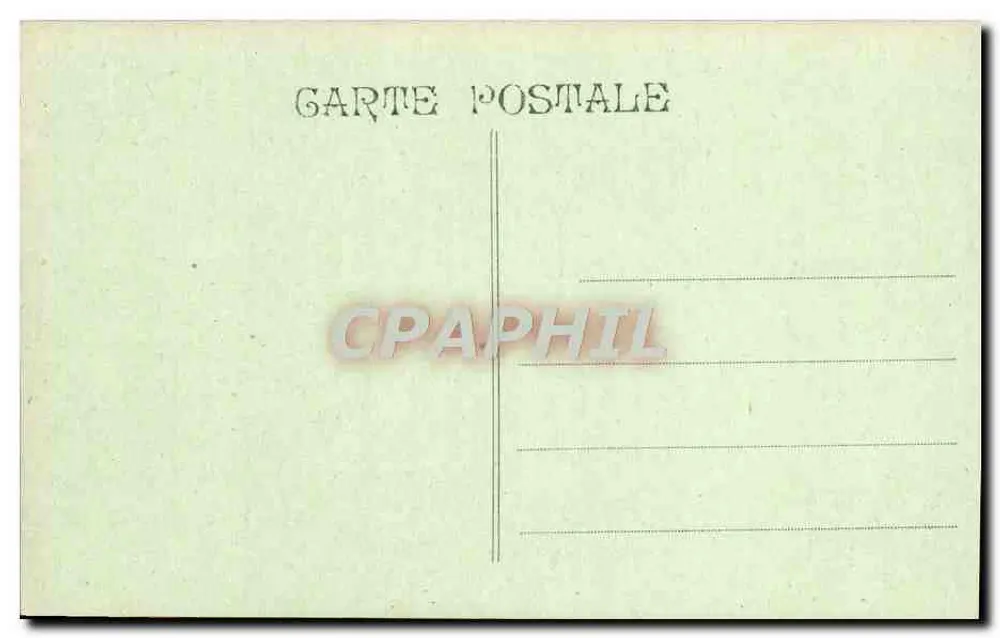 Marseille - Quai des Belges und Rue Cannebière — P.B. - Rückseite