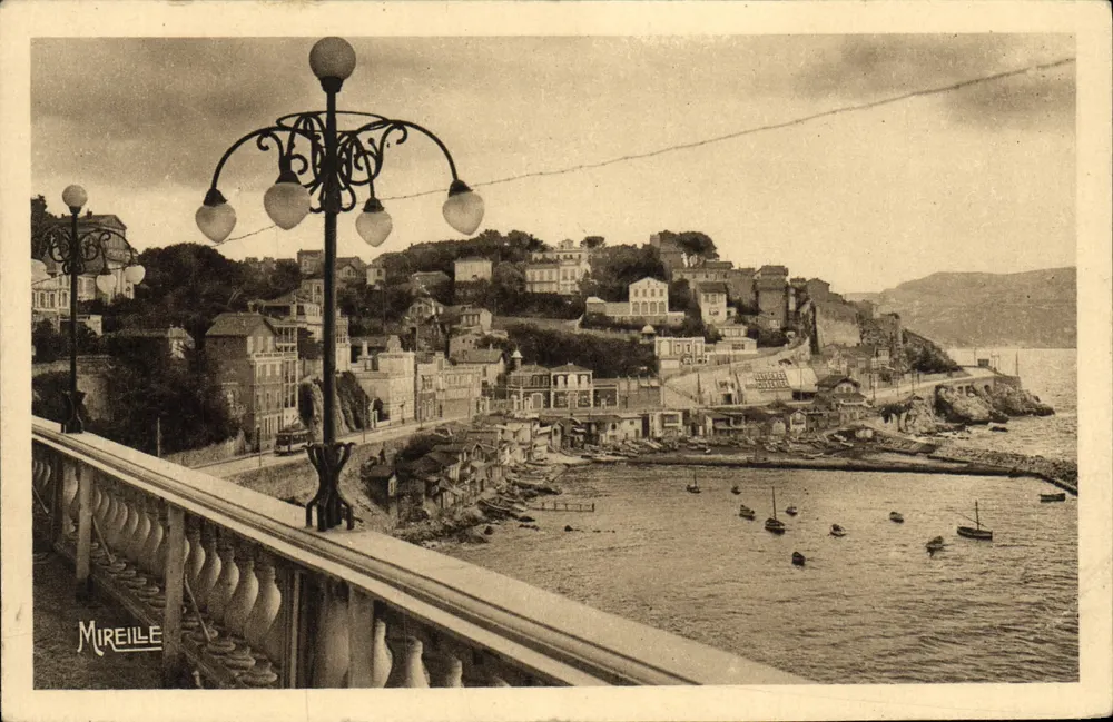 L'Anse du Prophète vue de la Reserve — Marseille — éditeur MUREILLE - Vorderseite